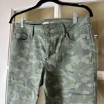 Old Navy Rockstar Skinny Camo Camouflage Denim Jeans Pants Size 10 Green Photo 3