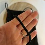 Indie Handmade Fabric Woven Weaved Southwestern Small Crossbody Bag Black Photo 6