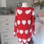 Red Heart Sweater Dress Photo 5