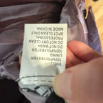 La Femme  Lavender/Gray  Spaghetti Strap V Neck Dress Size 4 NWT Photo 2