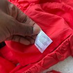 White Fox Red Opposite Sides Crop Top Size Small Photo 8