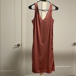 Indigo Blue 2 Piece  Lace Kaftan Dress in Dusty Rose Photo 10