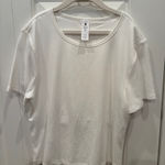 Yogalicious White Workout Top Photo 0