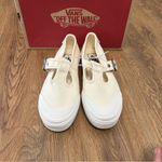Vans off the wall Mary Jane cream beige shoes sneakers women’s 7 new Photo 1
