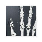 Unif Rare: š¤ Y2K Skeleton Skull Hand Muscle Tee Tank š¤ Vintage Black š¤ Small š¤ Photo 7