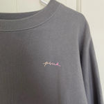 PINK - Victoria's Secret PINK Victoria’s Secret women’s multicolored logo crewneck‎ — medium Photo 2