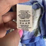 Free People 2 Retro Alora Dress Fit And Flare Vintage Blue Yellow Floral CP0659 Photo 3