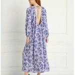 Hill House  Simone Maxi Dress in Lilac Floral Photo 3