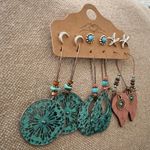 Western Earrings Silver Photo 2