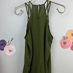 PaperMoon  Olive Green Double Strap Tank - Size - XS Photo 3