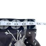 Byron Lars Black Navy White Floral Embroidered Tulle A Photo 8