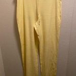 Victoria's Secret Victoria’s Secret Moda International Yellow Terry Cloth Pant Size XL New W/O Tag Photo 0