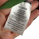 Mara Hoffman Carla Green Black Knotted Tie Front Bikini Swimsuit Top Size XL Photo 5