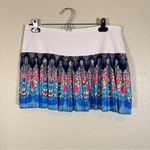 Lucky In Love Multi Color Pleated Mini Tennis Skirt Skort Women’s L Athletic Blue Size L Photo 8