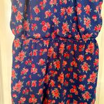 Forever 21 Romper - Adorable Royal Blue Color With Floral Rose Pattern β₯οΈπ Photo 5