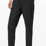 Lululemon Essential High Rise Trouser Pants Womens 8 Black Pocket Front Pleat Photo 0