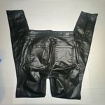 Kut From The Kloth  Pants‎ Size 2 MIA High Rise Black Faux Leather  Skinny Emo Photo 7