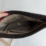 Michael Kors Crossbody Jet Set Large Brown Monogram Travel Logo Messenger Bag Photo 9