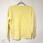 Ralph Lauren Lauren  LRL Women’s Yellow V Neck Sweatshirt Size Large Photo 3