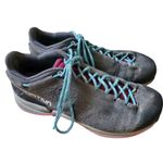 La Sportiva TX2 EVO Women 7 US Grey Leather Low Hiking Shoes Vibram Soles FLAWS Photo 13