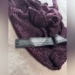 ZARA  Knit Silky Stretch Plum Purple Lined Sweater Tank Top Women’s Sz M EUC Photo 5