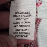 Jessica Simpson Ivory Cropped Heart Cardigan Romantic Feminine Valentine's Day Pink Size XS Photo 6