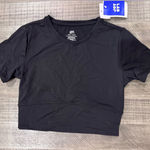 JoyLab  Sleek Black Workout Top Photo 0