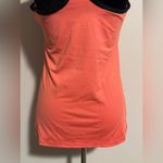 Fabletics NWT Coral and Black Racerback Tank size XL *small mark* Photo 6