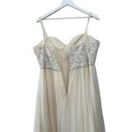 BHLDN Rachel Gilbert Sequined Silk Wedding Gown Size 6 Photo 11