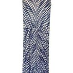 Chico's Striped Slit Maxi Dress Blue White Size 1 US 8 Medium Photo 0