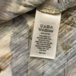 Rachel Zoe  VNeck Short Sleeve Cotton TShirt Tropical Print Women Size 3X Photo 3