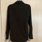 ZARA Woman Black Button Front Western Style Shirt Photo 3