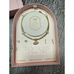 NIB The Fun Moms Tennis Club Evil Eye Bracelet 2 Earrings Set Silver Plated Photo 1