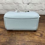 Coach Mini Rowan Crossbody Bag Charm CBJ15 Silver/Ice Blue 2way Leather New Photo 8