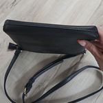 Anne Klein Black Pebbled Leather Crossbody Bag – Chic Everyday Classic y2k Photo 5