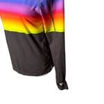 Free People Movement Huddle Printed Layer Rainbow Hoodie Medium Photo 1