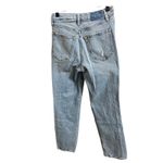 Abercrombie & Fitch Abercrombie Fitch 90s Straight Ultra High Rise Jeans 2/26 Short Light Ripped Photo 2
