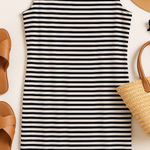 Kate Spade Broome Street Striped Sheath Dress | Quiet Luxury Classic Wardrobe M Photo 0