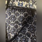 Vera Bradley  Sling Backpack Travel Bag in Ikat Island Blue Quilted Cotton EUC Photo 5