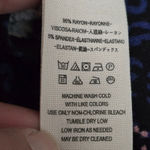 Free People Hear Me Roar Short Sleeve Keyhole Neck Floral Print Size L Bohemian Photo 6