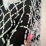 Vintage SWEELO sequins pearl silk maxi dress formal pageant‎ SIZE MEDIUM Black Photo 6