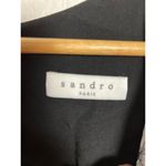 Sandro Paris Black White Floral Print Paradise Sleeveless Jumpsuit Size 4 Photo 7