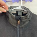 REI adult black gray fleece full zip pocket outdoor athletic active jacket S/M Photo 4