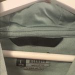 Carhartt Size Large Mint Green Hooded Sweatshirt Photo 6