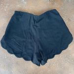 ASOS Black ruffle mini shorts Photo 1