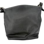 Dooney & Bourke Black Pebbled Leather Satchel Shoulder Bag Large Purse Photo 5