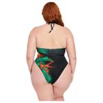 Frederick's of Hollywood Brand New  Women’s Large Jungle Print One Piece Bathing S Photo 3