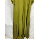 H by Halston  Maxi Hi Low Tshirt Dress Green size Large Photo 2