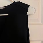 ZARA Black Mini Dress With Belt Photo 4