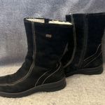 Rieker Suede Boot Black Size 7.5 Photo 0